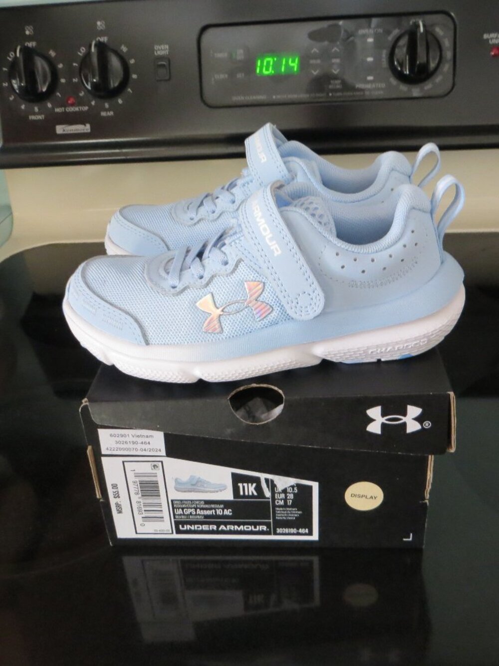 Girl's Under Armour GPS Assert 10 AC Sneakers - Picture 4 of 5
